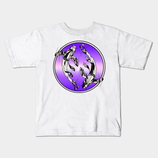 Pisces Zodiac Star sign Kids T-Shirt